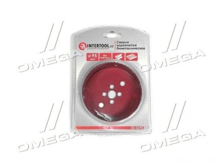 Коронка по металлу биметаллическая 95 мм Intertool SD-5695 (фото 1)