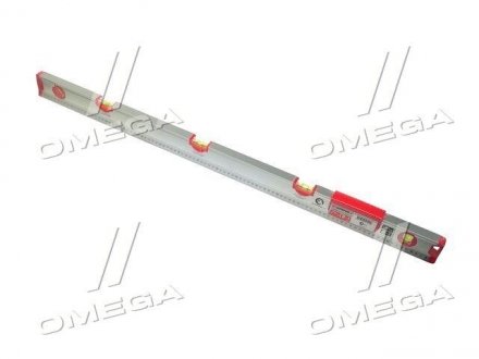 Рівень будівельний 100см, 5 очок Intertool MT-1010 (фото 1)