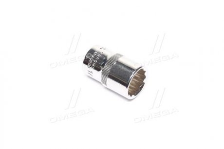 Головка двенадцатигранная, 1/2", 17 мм Intertool ET-0217 (фото 1)