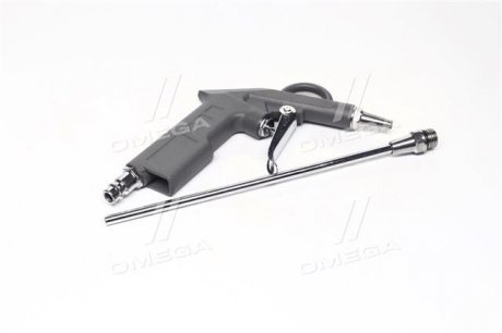 Пистолет продувочный длинный 210 мм Intertool PT-0801 (фото 1)