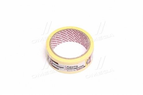 Стрічка малярська 38мм, 20м, жовта Intertool DM-3820 (фото 1)
