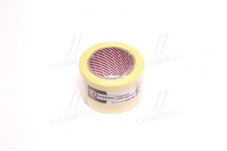 Лента малярная 72мм, 40м, желтая Intertool DM-7240 (фото 1)