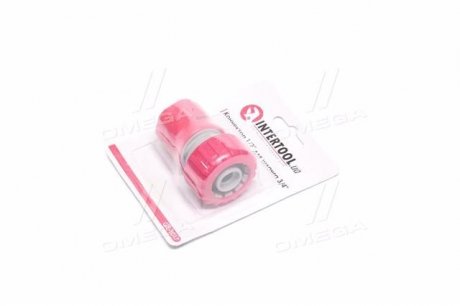 Коннектор 1/2" для шланга 3/4" Intertool GE-1017 (фото 1)