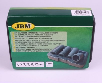 Набор головок JBM 53197 (фото 1)