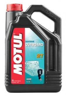 Олива для 2-тактних двигунів OUTBOARD 2T 5L MOTUL 851851 (фото 1)