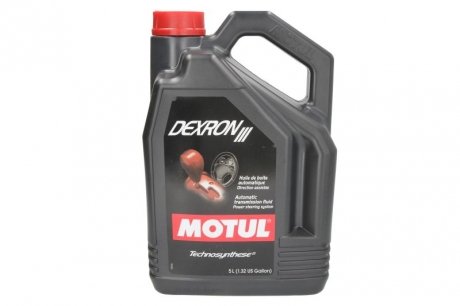 Трансмісійна олива ATF DEXRON III 5L MOTUL 387006 (фото 1)