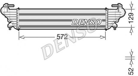 Интеркулер DENSO DIT09121 (фото 1)