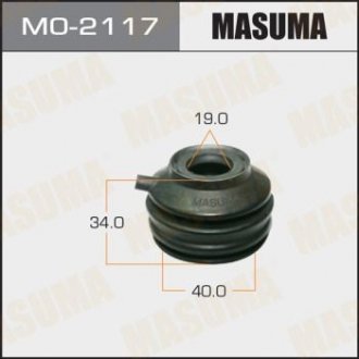 ПЫЛЬНИКИ ШАРОВЫХ 17x40x30 ПЫЛЬНИК ШАРОВОЙ ОПОРЫ Masuma MO-2117 (фото 1)