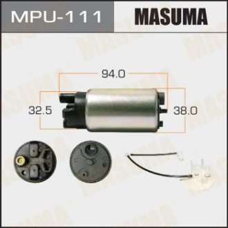 ФИЛЬТРА Бензонасос (топливный насос) HIGHLANDER ASU40L (сетка MPU-029 в комплекте) Masuma MPU-111 (фото 1)
