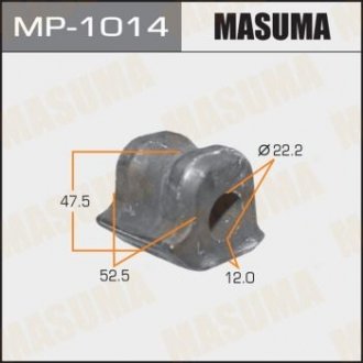 Втулка стабілізатора переднього ліва Toyota RAV 4 (05-08), Prius (09-15) Masuma MP-1014 (фото 1)