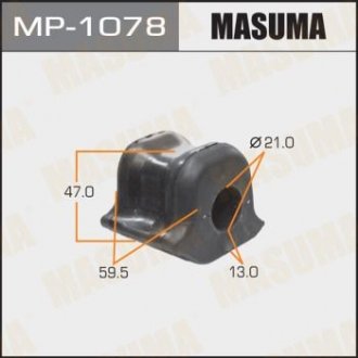 РЕЗ. СТАБИЛИЗАТОРА front AVENSIS ZRT27# LH Masuma MP-1078 (фото 1)
