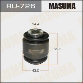 САЙЛЕНТБЛОКИ Lexus GX400, GRJ158, URJ150 Lexus GX460, GRJ158, URJ150 Lexus IS200, GXE10, JCE10 Lexus IS300, GX Masuma RU-726 (фото 1)