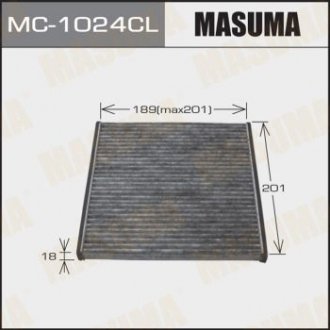 Фільтр салонний Subaru Legacy Masuma MC1024CL (фото 1)