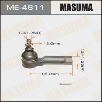 Наконечник рульової тяги Masuma ME4811 (фото 1)