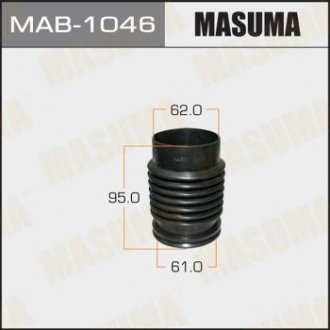 Пыльник амортизатора переднего Mitsubishi Galant (-06) Masuma MAB1046 (фото 1)
