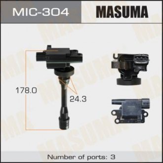 Катушка запалювання Masuma MIC304 (фото 1)