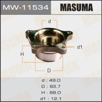 Маточина колеса Masuma MW11534 (фото 1)