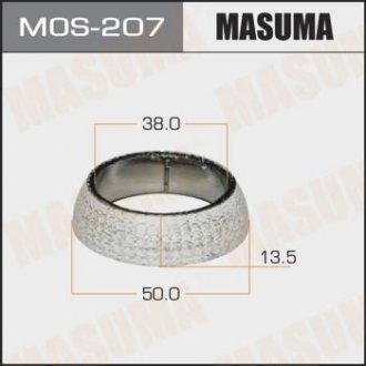 Кольцо глушителя Masuma MOS207 (фото 1)