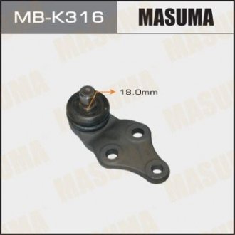 Шарова опора Masuma MBK316 (фото 1)