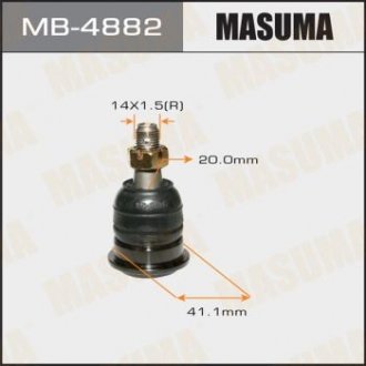 Шарова опора Masuma MB4882 (фото 1)
