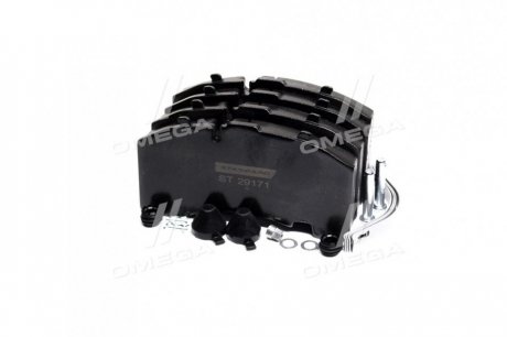 Колодка гальм. диск. TWIN (компл. на вісь) BPW RS-SB 4309T RIDER ST 29171PRO (фото 1)