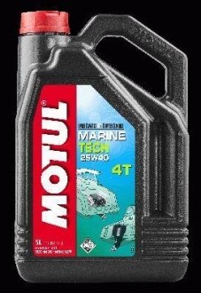 Масло для 4-х тактних двигунів Technosynthese д/лод. 853151/MARINE TECH 4T SAE 25W40 (5L)/107716 MOTUL 853151 / 107716 (фото 1)