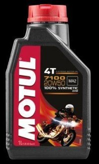 Масло для 4-х тактных двигателей 100% синтетическое эстеровое MOTUL 836411 / 104103 (фото 1)