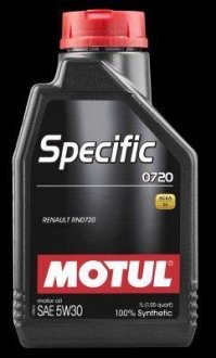 Масло моторное 100% синтетическое д/авто MOTUL 102208 / 102208 (фото 1)