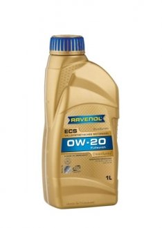 Олива для двигуна RAV ECS SAE 0W20 1L RAVENOL 1111102001 (фото 1)