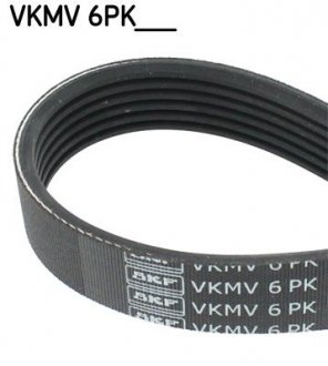 Доріжковий пас VKMV 6PK1020 R SKF VKMV6PK1020R (фото 1)