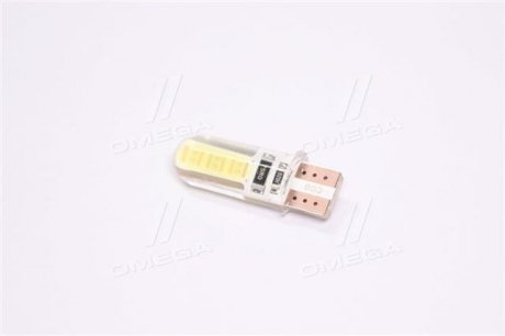 Лампа LED б/ц габарит,панель приладів, салон 12V T10 (W5W) W2.1x9.5D 2COB WHITE <> TEMPEST TMPL11187 (фото 1)
