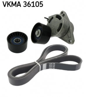 Комплект доріжкових пасків VKMA 36105 SKF VKMA36105 (фото 1)