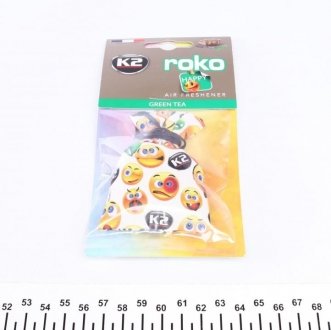 Автомобільний ароматизатор (освіжувач) повітря "зелений чай" / VINCI ROKO HAPPY GREEN TEA 25G K2 V822H (фото 1)