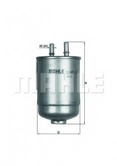 Фільтр палива ORIGINAL MAHLE KL485/15D (фото 1)