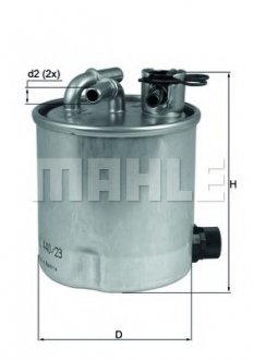 Фильтр топливный ORIGINAL MAHLE KL440/23 (фото 1)