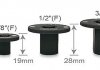 Набір перехідників магнітних 1/4"-1" 4од. Toptul GAAR0404 (фото 3)