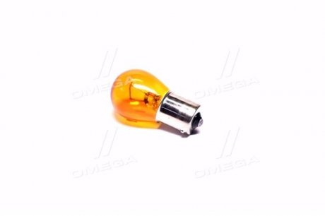 Лампа покажчиків поворотів і стоп сигналів 24V 21W BA15S Amber <> TEMPEST S25 24V21W BA15S AMB (фото 1)