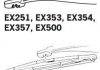 Щетка стеклоочистителя каркасная задняя 350mm (14") ExactFit Rear Trico EX357 (фото 4)