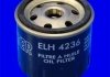 Фільтр оливи (аналогWL7190/OC242) MECAFILTER ELH4236 (фото 2)