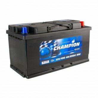 Black 100 Ah/12V Euro (0) CHAMPION CHB100-0 (фото 1)