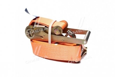 Стяжка вантажу, 10t. 75mm.x10m. (0.5 + 9.5) металл. ручка <> Dk-Дорожная Карта DK-3965 (фото 1)