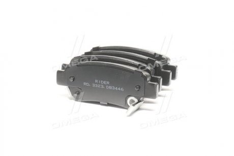 Колодка гальм. диск. HONDA CR-V задн. RIDER RD.3323.DB3446 (фото 1)