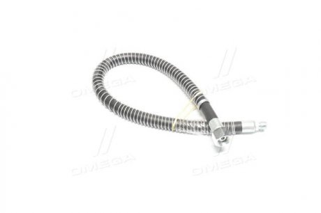 Шланг тормозной ЗИЛ 130 (PTFE нержав. оплетка, L=650 мм, гайка М20х1,5-штуцер К1/4) ПРЕМИУМ АВТО-СОЮЗ 88 130В-3506085 (фото 1)