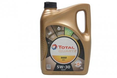 Олива для двигуна TOTAL QUARTZ 9000 NFC 4L (фото 1)