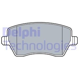 Гальмівні колодки, дискові Delphi LP3550 (фото 1)