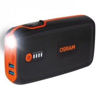 Компактний і потужний літієвий пуско-зарядний пристрій з функцією power bank 13000mAh OSRAM OBSL300 (фото 1)