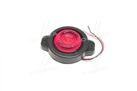Фонарь габаритный 24V 10 LED красный круглый TEMPEST TP02-55-100 (фото 1)