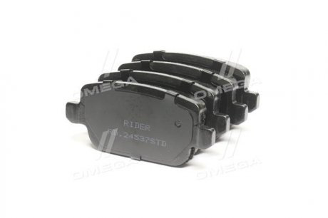 Колодка торм. диск. STANDARD FORD MONDEO, KUGA 08-12 задн. RIDER RD.24537STD (фото 1)