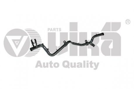 Патрубок охолоджуючої рідини VW Caddy (96-03), Golf (92-02),Passat (92-97),Polo (96-02) / Seat Ibiza (93-99),Toledo (92-99) VIKA 11210141401 (фото 1)