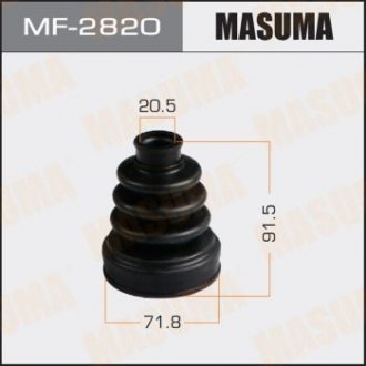 ПЫЛЬНИКИ Пыльник ШРУСа FORESTER, IMPREZA S12, G23 rear in Masuma MF-2820 (фото 1)